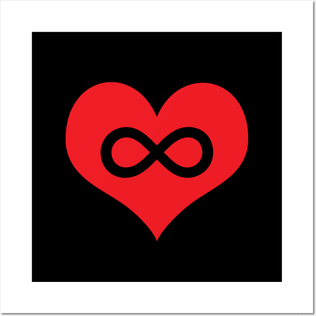 Infinite Love Wall Art by GloopTrekker